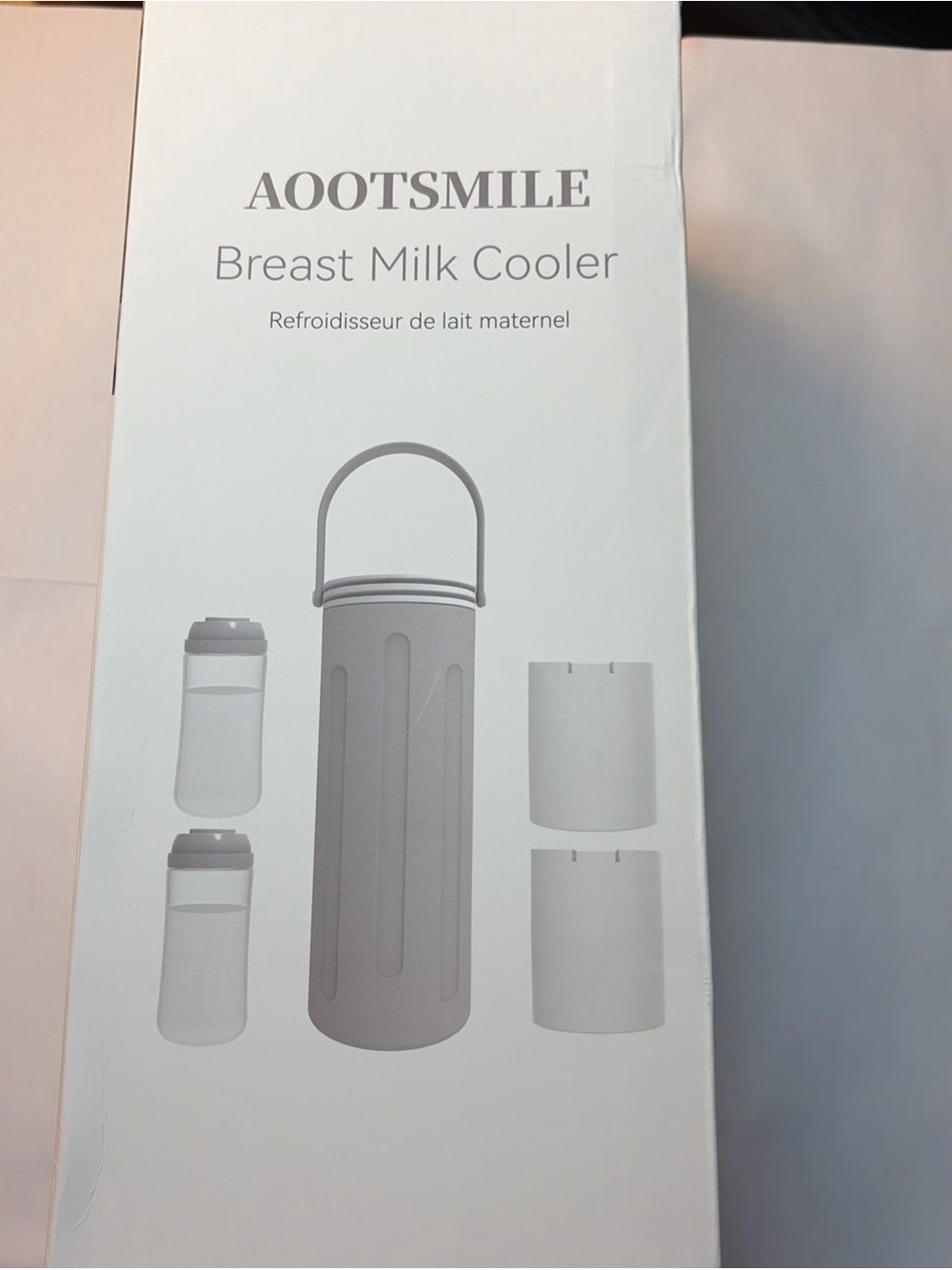 Portable Breast Milk Cooler for Travel, 22oz Large Capacity